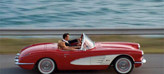 Johnny Depp bekommt 59er Corvette aus "Rum Diary" geschenkt // mit Trailer: 