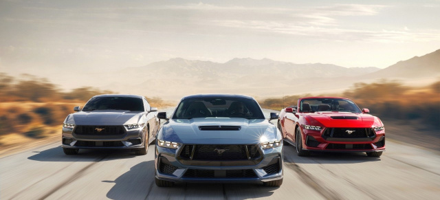 Premiere für die siebte Generation der Sportwagen-Ikone: So sieht der neue Ford Mustang aus
