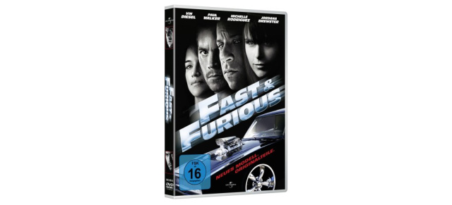 Fast & Furious auf DVD: Am 3.September kommt Fast & Furious 4  neues Modell, Originalteile auf DVD und Blue-Ray in den Handel! 