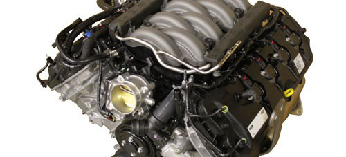 Ford Racing bietet Mustang GT 5.0-Liter-V8 als Crate Engine an: 