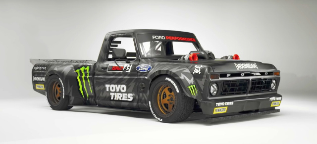 Hoonigan Truck: Ken Block‘s 1977er Ford F150 Pickup