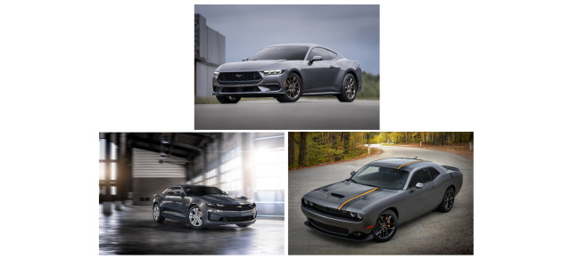 Drei Modern Muscle Cars im Vergleich: Das kosten Ford Mustang, Chevrolet Camaro und Dodge Challenger