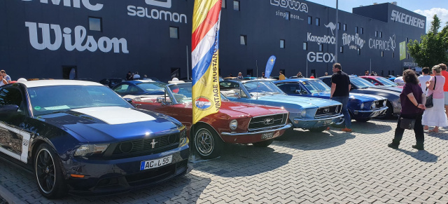 AmeriCar.de ONLINE Saisonführer: 20. Mustang Car Show, 25.Juni, Mainhausen