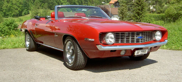 Erbstück:1969er Chevrolet Camaro Cabriolet: Nach seiner Restauration steht dieser Schweizer Camaro im Top-Zustand auf der Strasse!