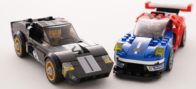 Ab sofort lieferbar: Ford als LEGO-Speed Champion: LEGO-Neuheit: Ford GT und GT40