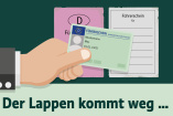 Karte statt Lappen: Umtauschpflicht für alte Führerscheine