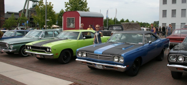 1.August, Herten: Mopar Nationals auf der ehemaligen Zeche Ewald