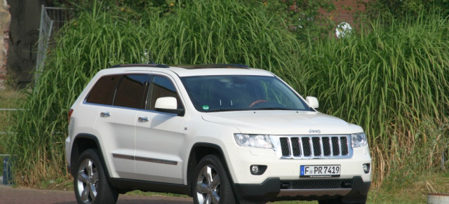 Fahrbericht: Jeep Grand Cherokee Overland 3,6-l-V6: Schöner großer Häuptling  und attraktiv dazu! 