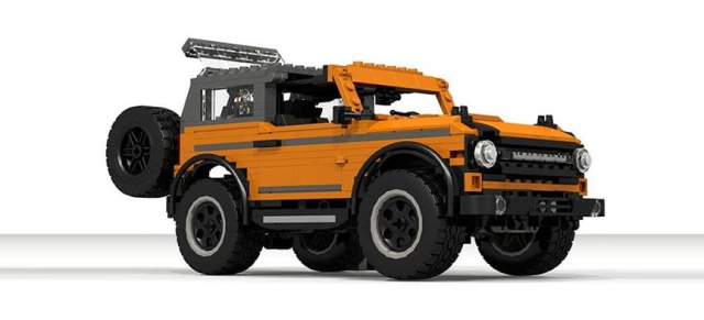 Kaum vorgestellt, schon gebaut: NEUER 2021er Ford Bronco aus Lego-Steinen