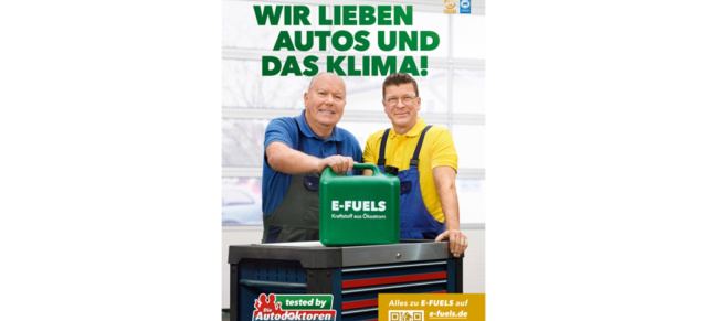 Klimafreundliche Kraftstoffe: Kampagne: Die Autodoktoren tanken E-Fuels