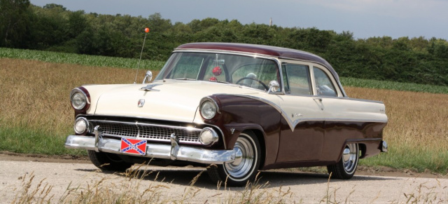  Mild Custom - 1955 Ford Fairlane : US-Car Klassiker als Auto der Woche