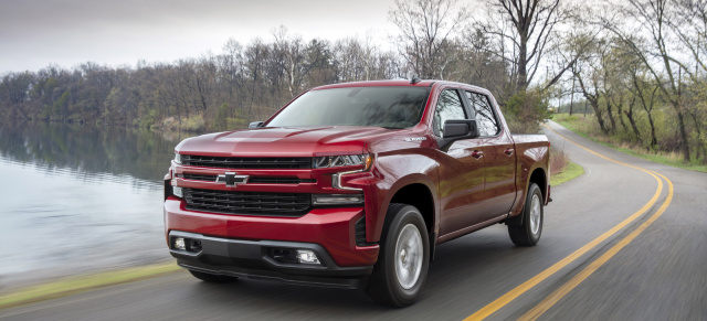 2019 Silverado 1500: Erster Bowtie Full-Size Pickup mit Vierzylinder