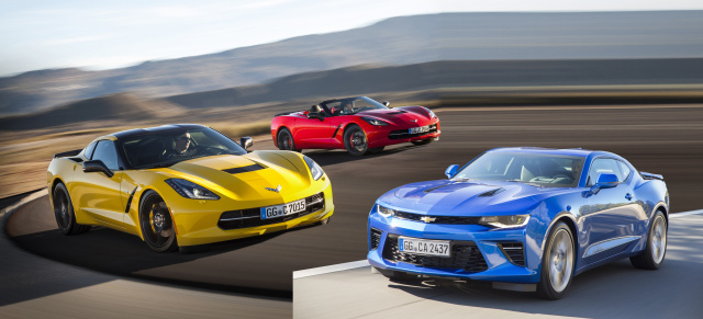 Dank europäischer Emissionsgesetze:: Chevrolet stoppt den Verkauf des Camaros und der Corvette in Europa!