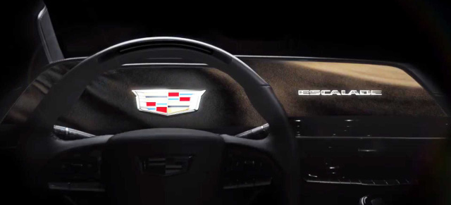 Premiere Im Februar 2020 Cadillac Escalade Interieur Teaser