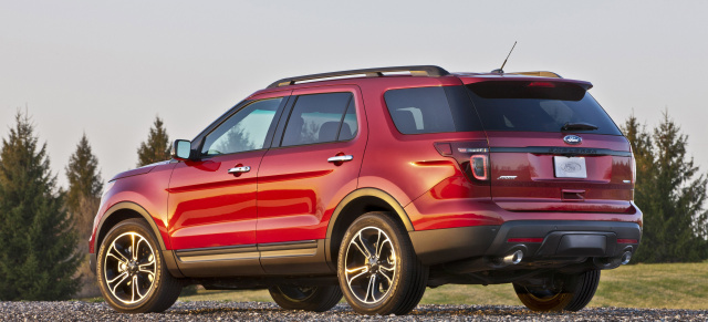 Rückruf: Ford ruft 661,000 Explorer SUVs zurück