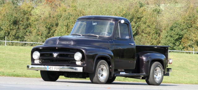 Aller Laster Anfang...: 1953 Ford F-100: Gesehen, gehört, gekauft - Ford Pick Up for Fun