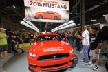 Produktionsstart des neuen Ford Mustang: Ford Mustang-Modelle für den europäischen Markt werden ab März 
2015 in Flat Rock vom Band laufen. 