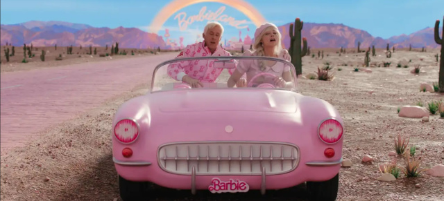 Neuer Barbie Film kommt am 20. Juli in die Kinos: Barbie fährt Corvette