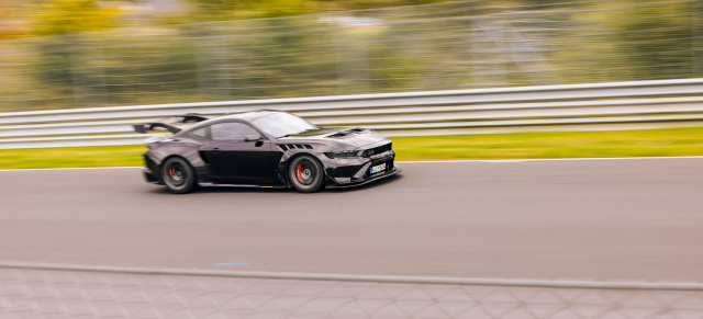 US-Car auf der Nürburgring-Nordschleife: Ford Mustang GTD ist der schnellster US-Sportwagen auf der Nordschleife