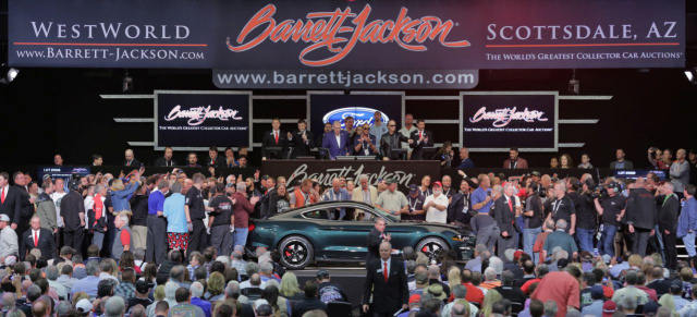 Höchstpreise für amerikanische Autos: Corvette Carbon, Corvette ZR1 & Bullitt Mustang versteigert