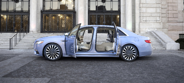 2019 Lincoln Continental: Jubiläumsmodell kommt mit Selbstmörder-Türen!