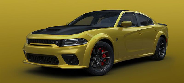 2021er Dodge Charger in "Gold Rush"-Lack: Dodge erweitert die Farben-Palette auf Performance-Charger-Modelle