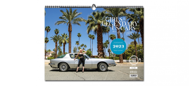 Kalender 2023: GIRLS & LEGENDARY US-CARS Wochenkalender 2023