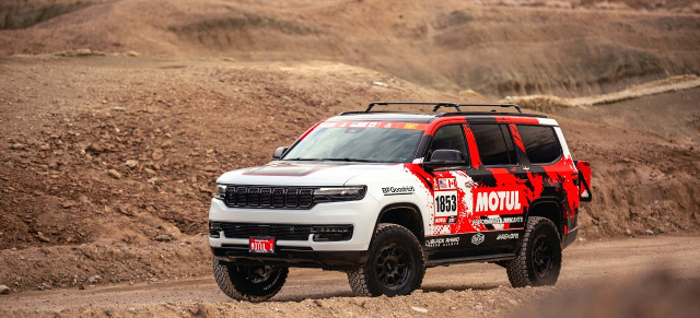 Motul ist offizieller Schmierstoffsponsor der Rallye Dakar: Motul Jeep Wagoneer 2022
