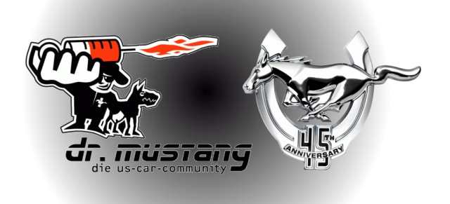 26.April: Dr-Mustang.com Saisoneröffnung, Grevenbroich: Plus: 45 Jahre Ford Mustang und Fahrsicherheitstraining