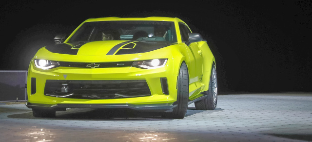 SEMA 2016: Vierzylinder im Camaro?