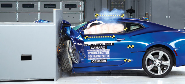 IIHS Crashtest: So sicher sind die Modern Muscle Cars - NICHT!