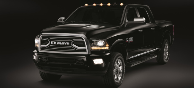 Der luxuriöste Ram Pickup aller Zeiten: 2018 Ram 1500/2500 Limited Tungsten Edition