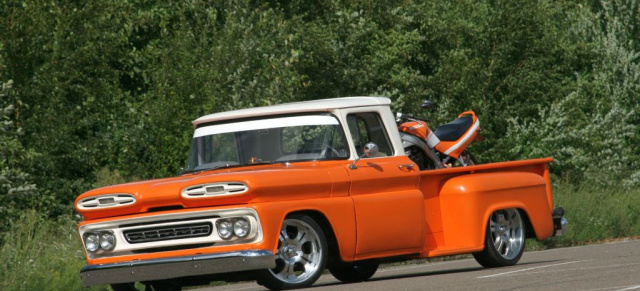 Sixties Chevy Custom-Truck mit 20: 1961 Chevrolet Apache C20 Longbed Stepside