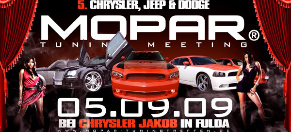 05.09.: 5. Mopar Tuning Treffen, Fulda: 