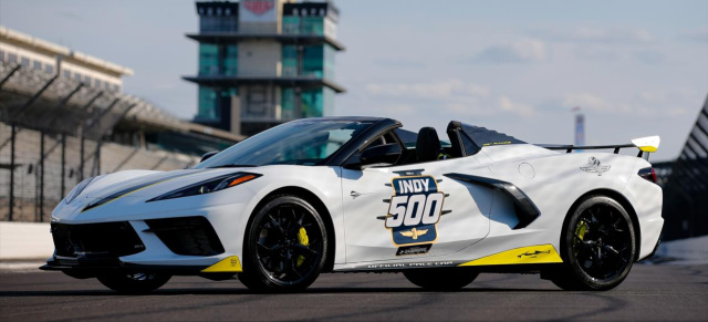 105. Indianapolis 500: 2021er Corvette Stingray Cabrio wird Pace Car beim Indy 500