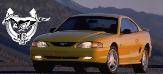 Jubiläum: 45 Jahre Ford Mustang, mit Wallpaper Galerie!: Teil Vier des historischen Rückblicks: Ford Mustang von 1994 bis heute