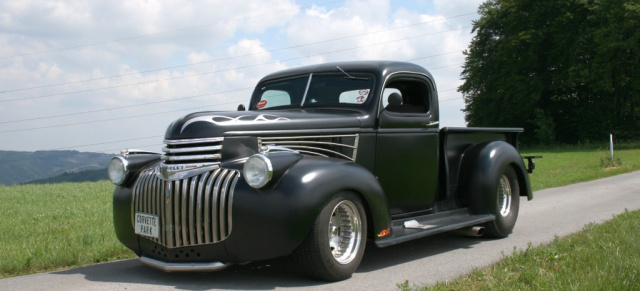 Bad to the Bone: 46er Chevrolet Pick Up: Vom braven Arbeitstier zum Hot Rod Laster