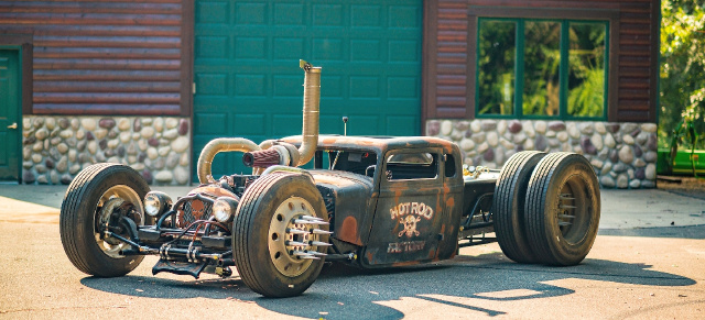 1934er Dodge Diesel Rat Rod:: Turbo Rusty