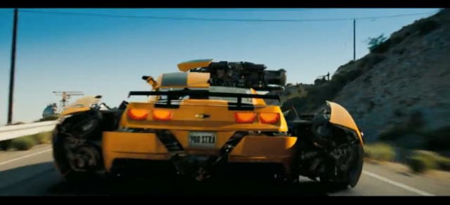 Chevrolet Camaro und Corvette im Transformers III -Trailer: "Dark Side of the Moon" Commercial von Chevrolet
