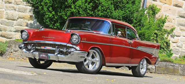 Kult-Chevy mit Monster-Motor: : 1957er Bel Air Streetmachine: Lucky & Punch