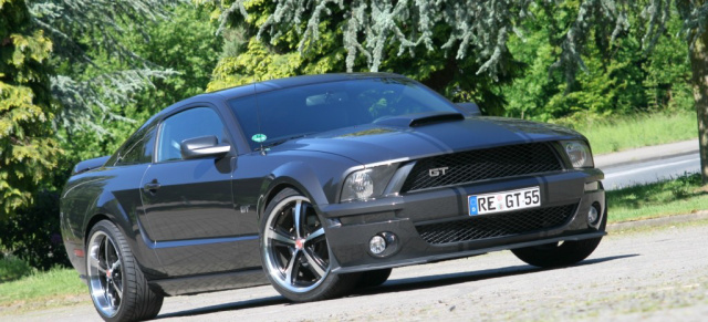 Das Parade-Pferd: 2008er Ford Mustang Custom: Mustang als Harley Ersatz