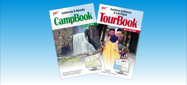 ADAC bietet Tour- und Camp-Books an: Tour-Book: Southern California & LasVegas.