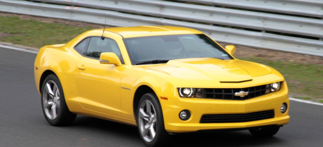 Facelift oder Europa-Version? Erlkönig des 2011er Chevrolet Camaro!: Erlkönig des amerikanischen Autos zeigt Änderungen an der Karosse