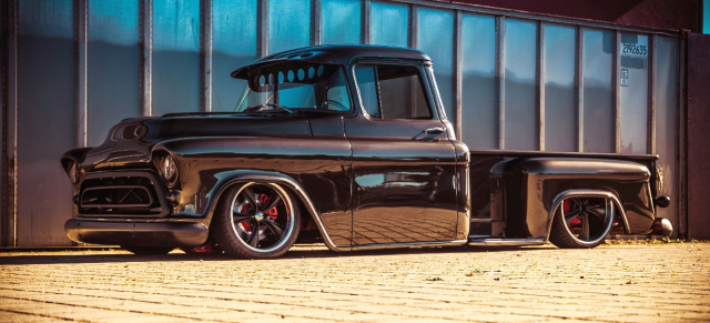 1955er Chevrolet 3100: Rod it like it‘s hot!