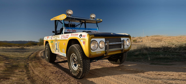 Motorsport Legende bei Mecum: Parnelli Jones' berühmter “Big Oly” Ford Bronco Baja Racer