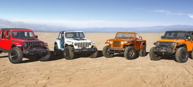 Jeep Easter Safari Lineup: Das sind die heißtesten Concept Jeeps der 2021er Easter Safari