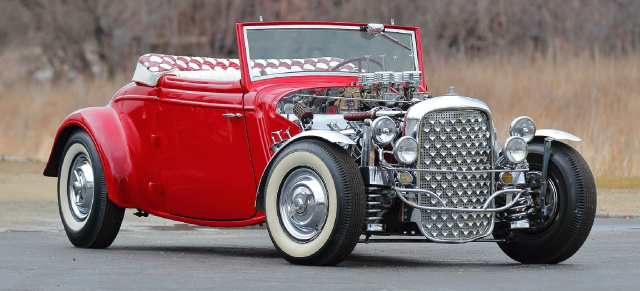 1933er Ford Cabriolet Custom Hot Rod: Berühmter "Lil Dough" Rod aus den 50er Jahren