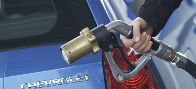Autogas-Anlage kostenlos: Clever Tanken: Chevrolet-Aktion 