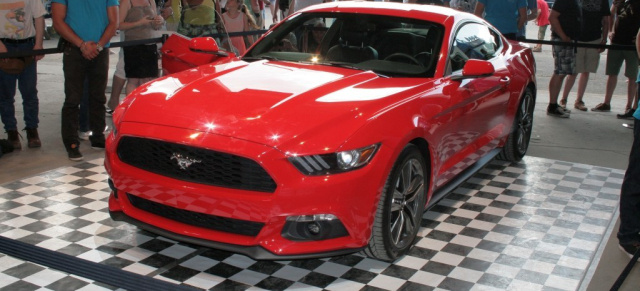 Essen Motor Show: Deutsche Messepremiere für den Ford Mustang!: Vom 29.11.-7.12. ist das moderne Pony in Essen zu sehen