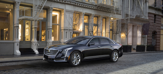 Neue Limousine: Cadillac erweitert mit dem CT6 die Modellpalette nach oben